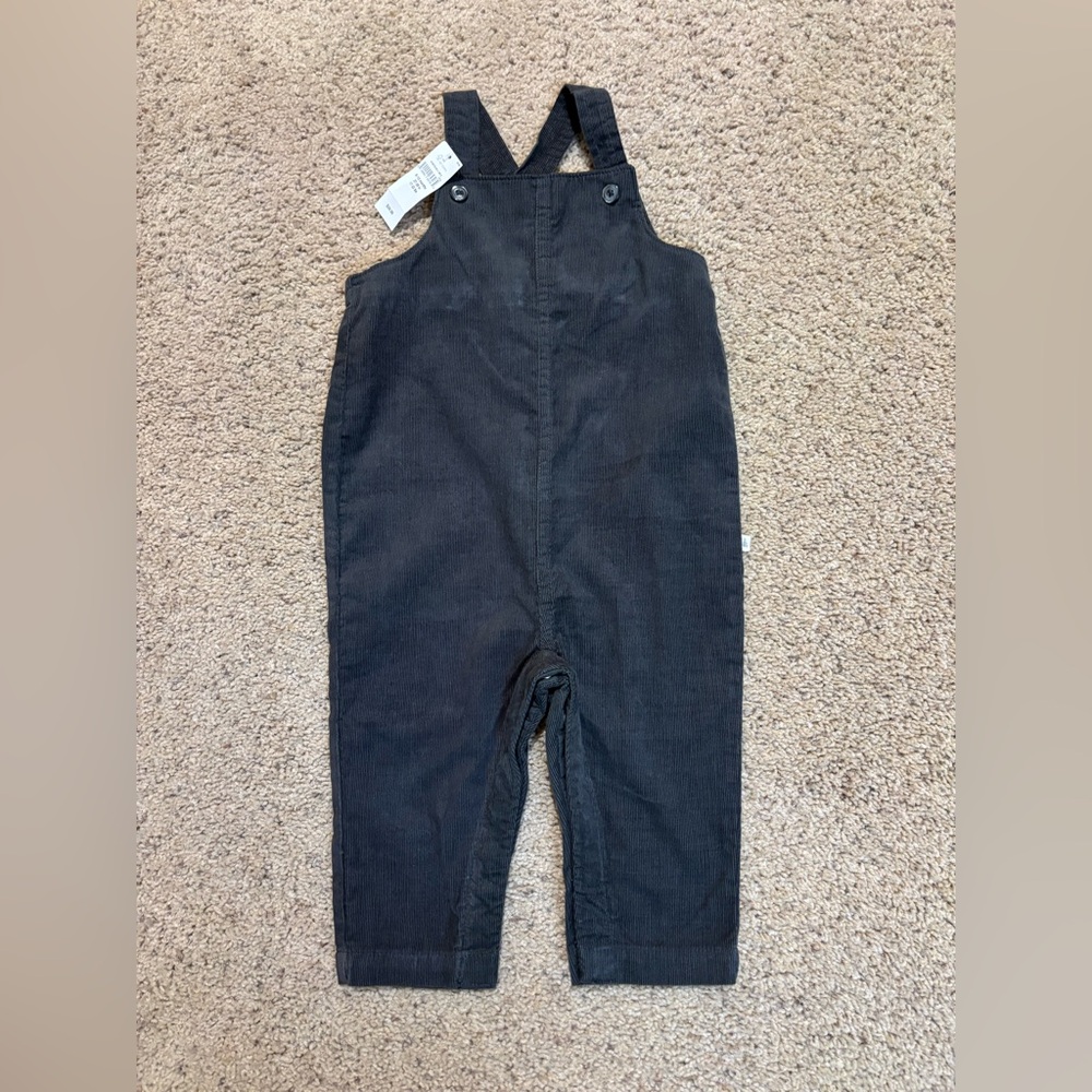 Gap Brown Corduroy Overalls, size 6-12 months. NWT